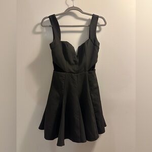Revolve NBD Sway Me Fit & Flare Dress in Black | size xs